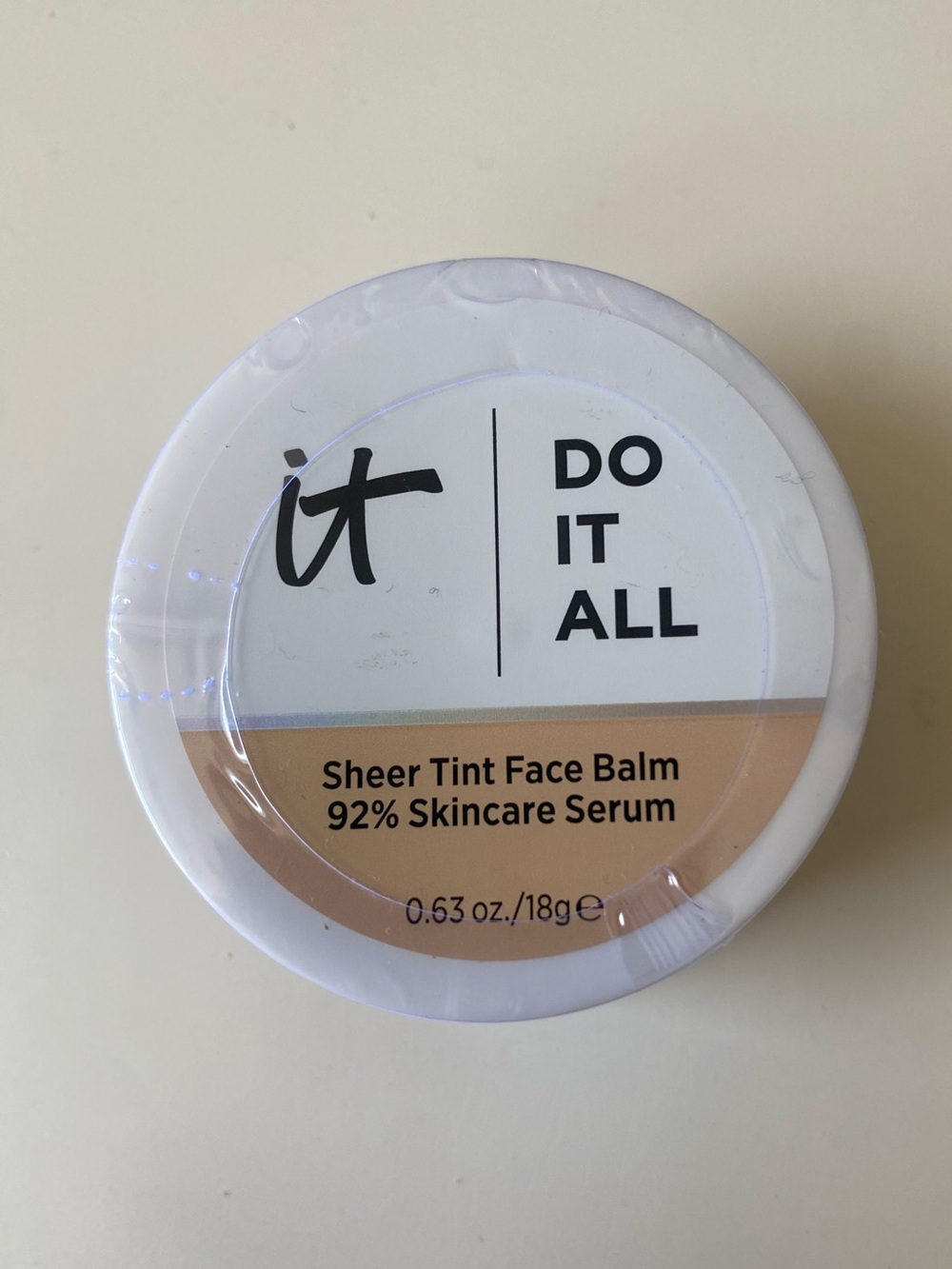 NEW IT Cosmetics Do It All Sheer Tint Face Balm - Fair Warm 120